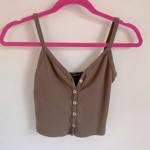 Brandy brown top